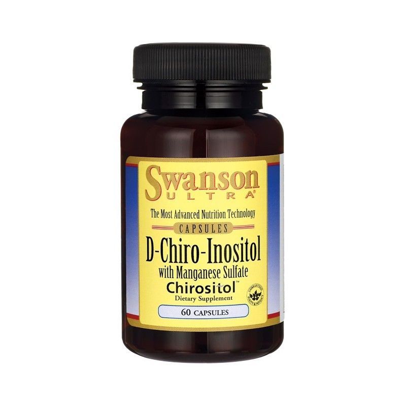 2x D-Chiro-Inositol 60 Caps - Dietary Supplement Swanson Ultra