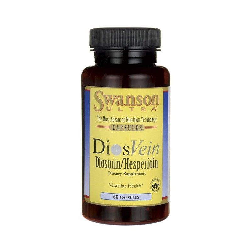 2x DiosVein Diosmin/Hesperidin 60Caps Swanson Ultra