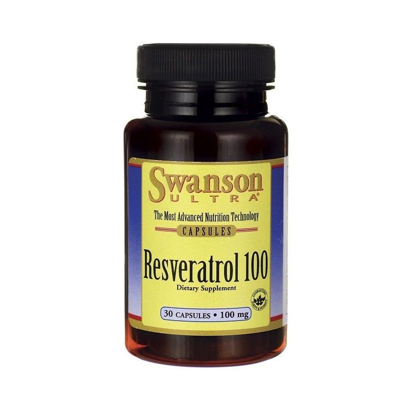 2 x Swanson Ultra Resveratrol 100 100mg 30 Cap