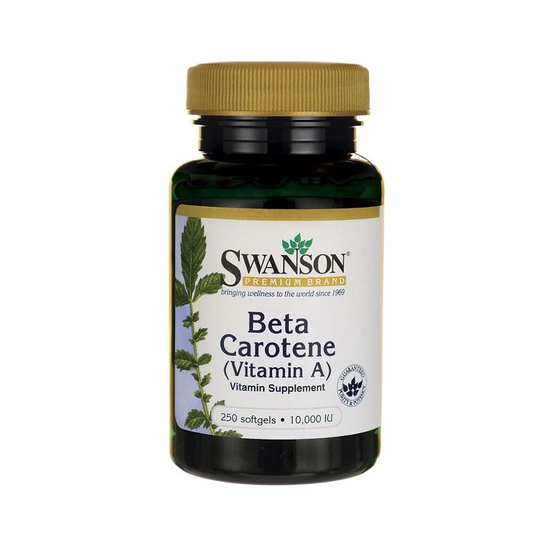 Swanson Premium Beta Carotene 10000 IU 250 Softgels