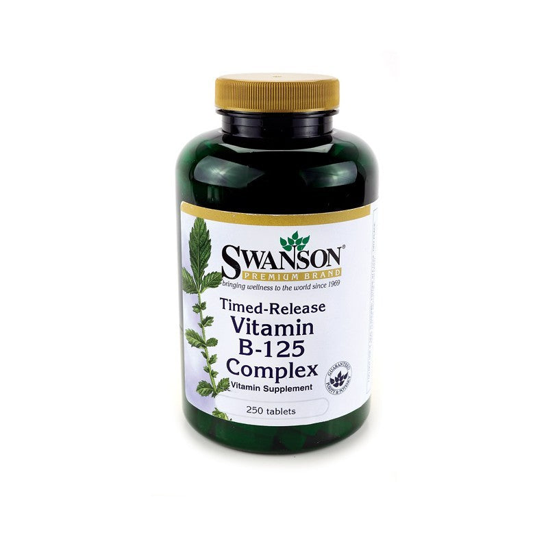 Swanson Premium Vitamin B-125 Time Release 250 Tablets