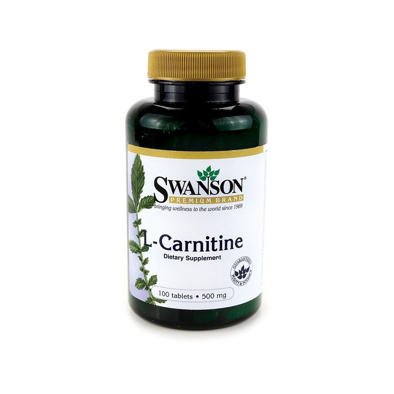 Swanson Premium L-Carnitine 500mg 100 Tablets