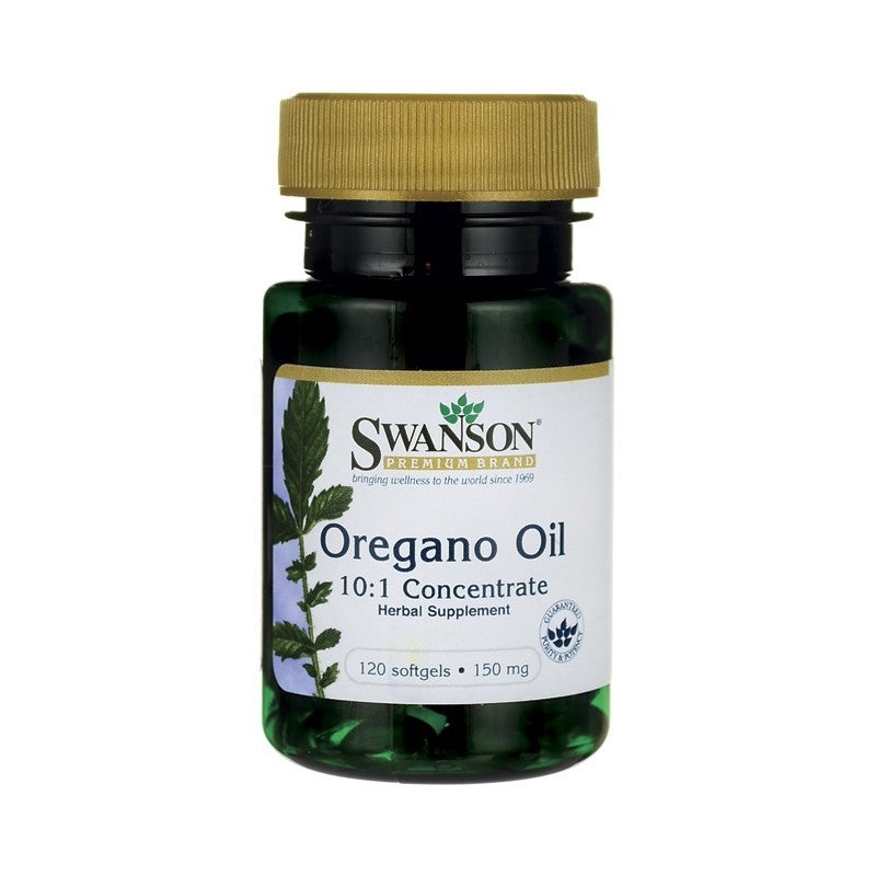 Swanson Premium Oregano Oil 150 Mg 120 Softgels - Herbal Supplement
