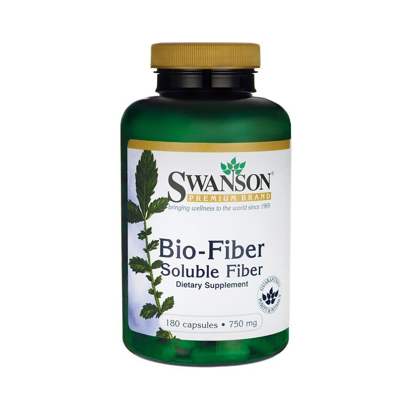 Swanson Premium Bio-Fiber 750mg 180 Capsules