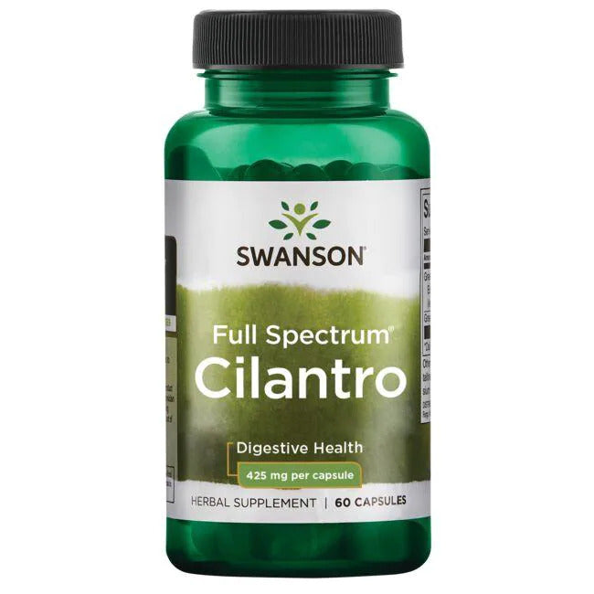 Swanson Premium Cilantro (Coriander) 425 Mg 60 Capsules