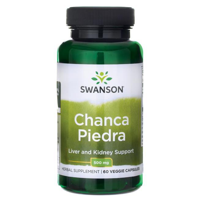 Swanson Premium Chanca Piedra Phyllanthus Niruri 500mg 60 Veggie Capsules