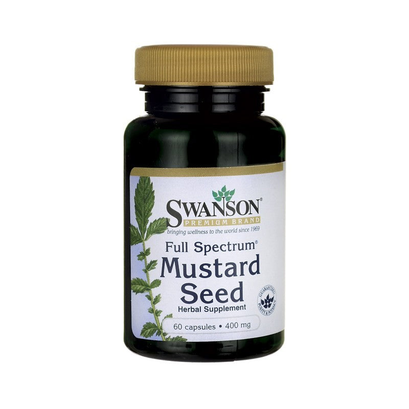Swanson Premium Full-Spectrum Caraway Seed 400mg 60 Capules