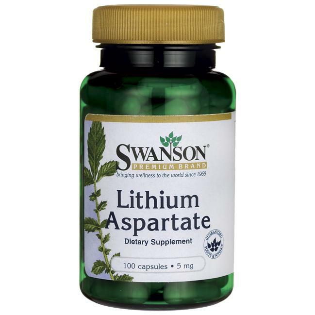 Sw Lithium Aspartate 5 Mg 100 Caps