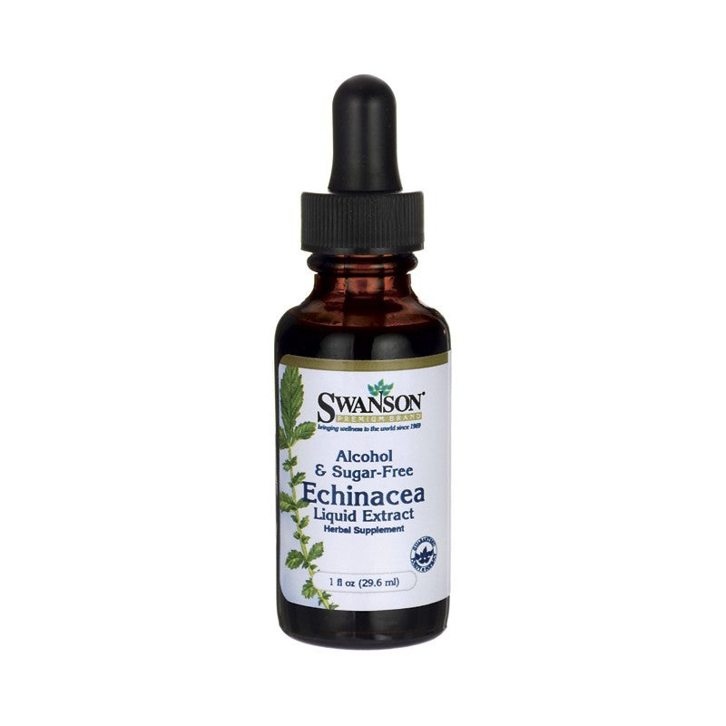Swanson Premium Echinacea Liquid Extract (Alcohol & Sugar Free) 29.6 ml 1 fl oz