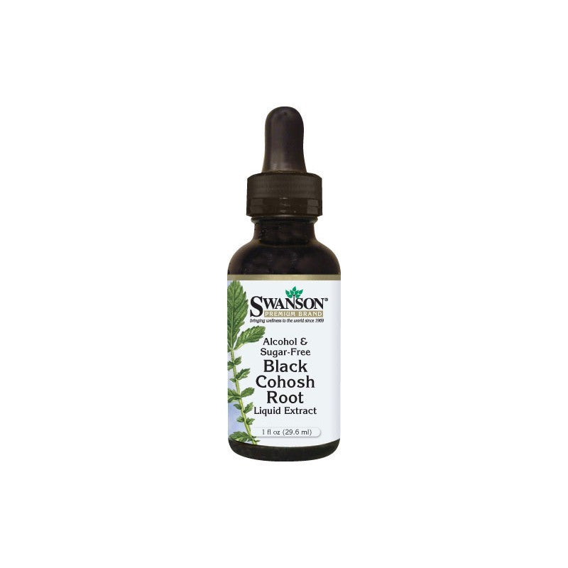Swanson Premium Black Cohosh Root Liquid Extract (Alcohol & Sugar Free) 29.6ml 1 fl oz