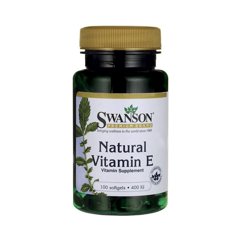 Swanson Vitamin E Natural 400 IU 100 Softgels