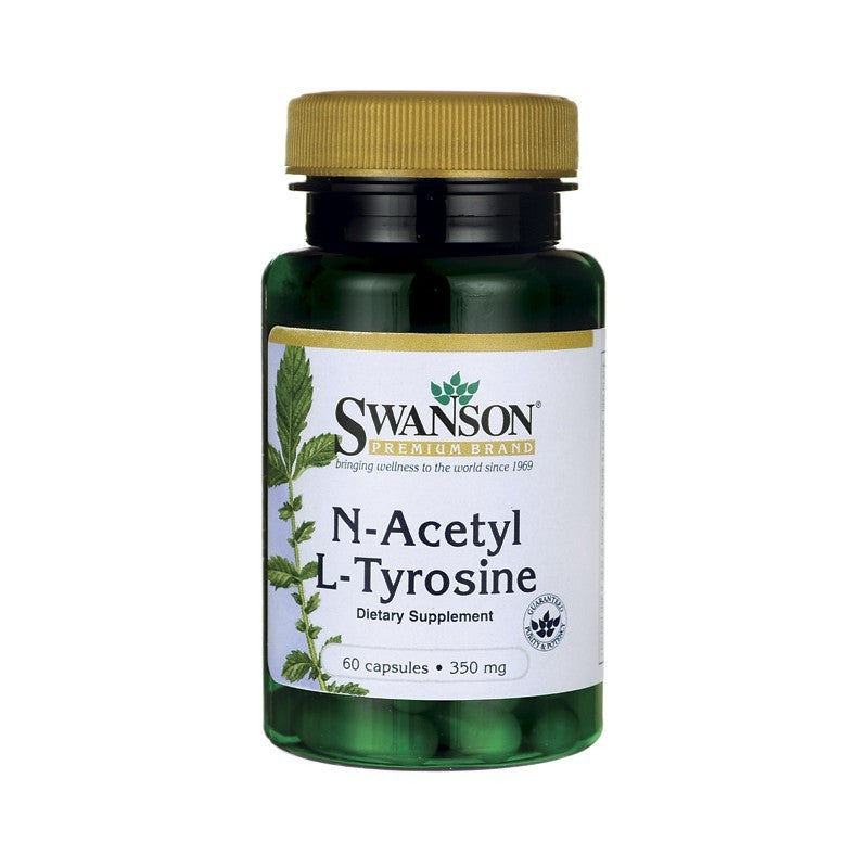 Swanson Premium N-Acetyl L-Tyrosine 350mg 60 Capsules