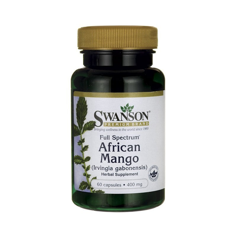 Swanson Premium Full-Spectrum African Mango 400mg 60 Capsules