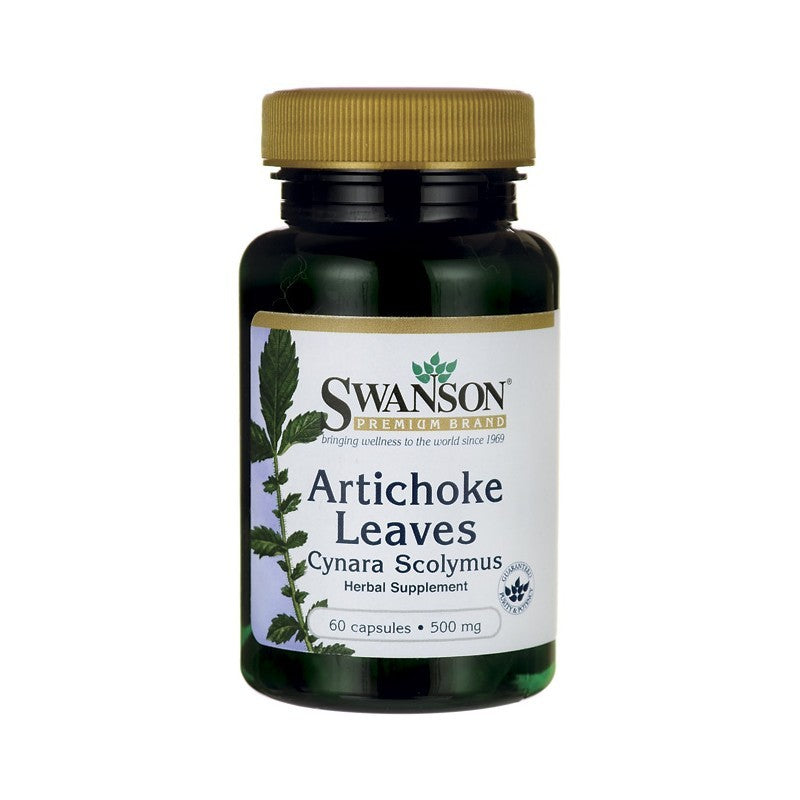 Swanson Premium Artichoke Leaves 500mg 60 Capsules