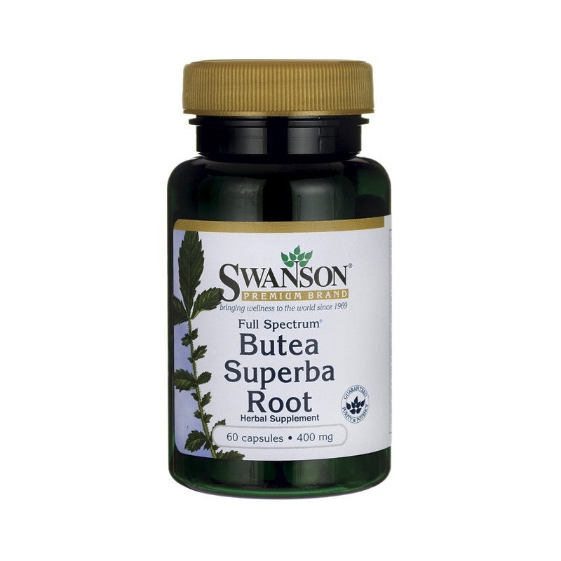 Swanson Premium Full-Spectrum Butea Superba Root Full-Spectrum 400mg 60 Capsules