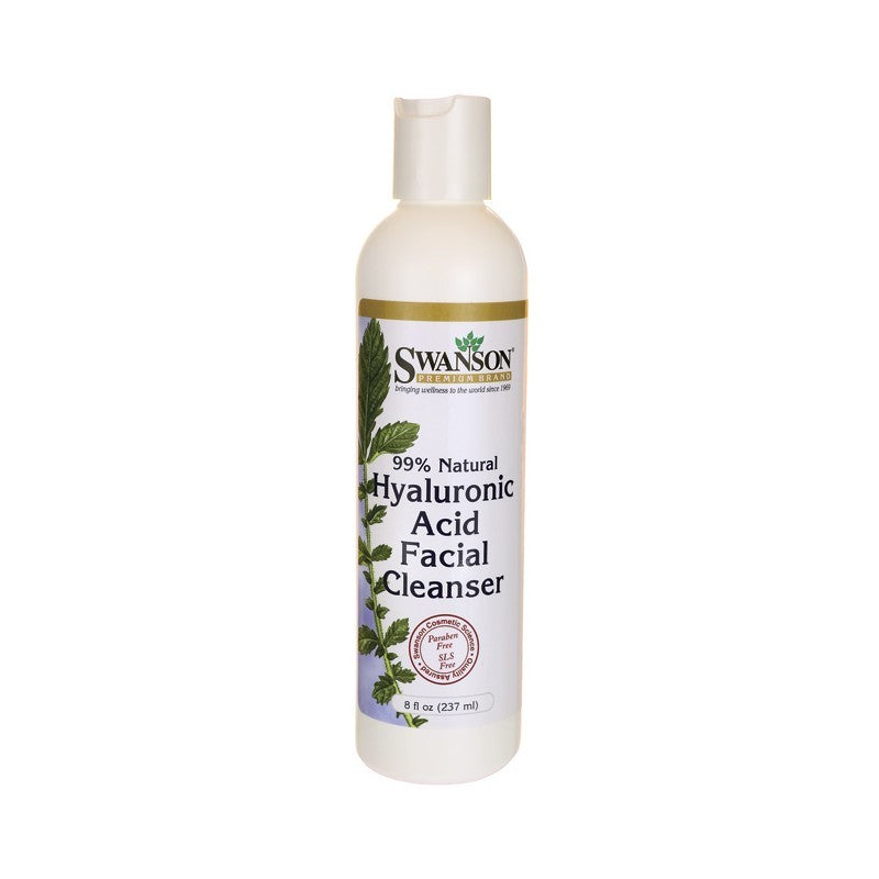 Swanson Premium Hyaluronic Acid Facial Cleanser 99% Natural 237ml