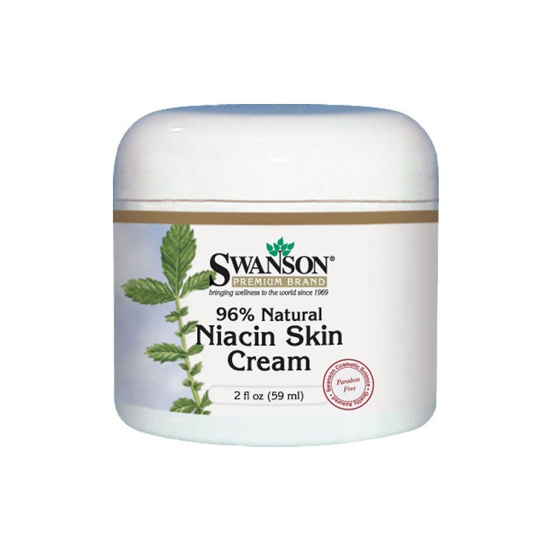 Swanson Premium Niacin Skin Cream 96% Natural 59ml