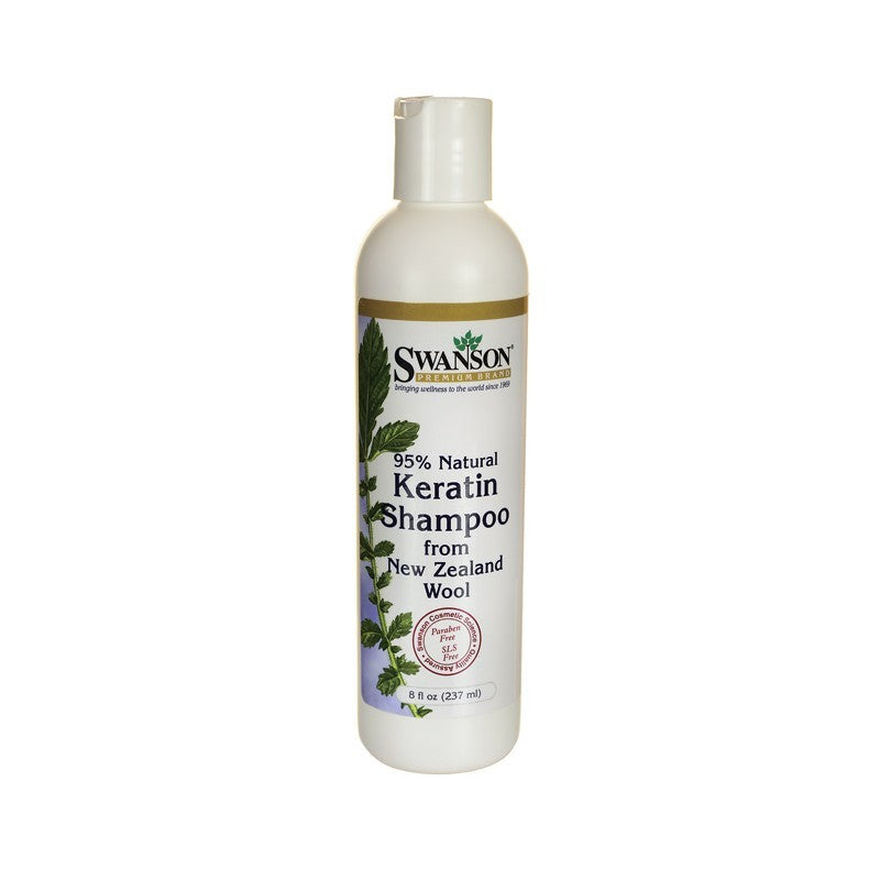 Swanson Premium Keratin Shampoo 95% Natural 237ml
