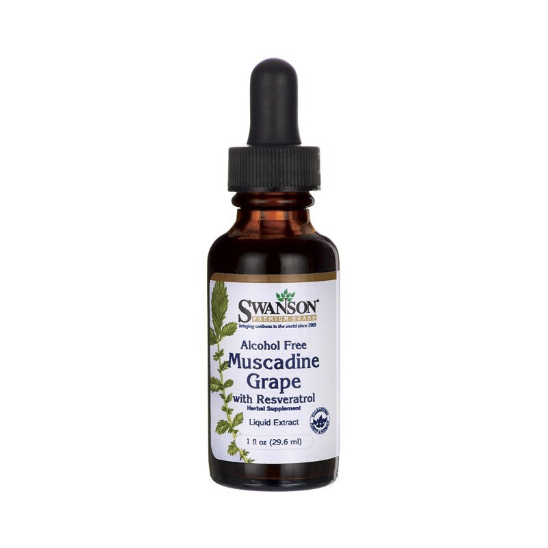 Swanson Premium Muscadine Grape with Resveratrol 29.6ml 1 fl oz