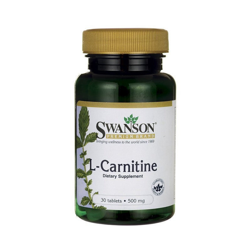 Swanson L-Carnitine 500Mg 30 Tabs