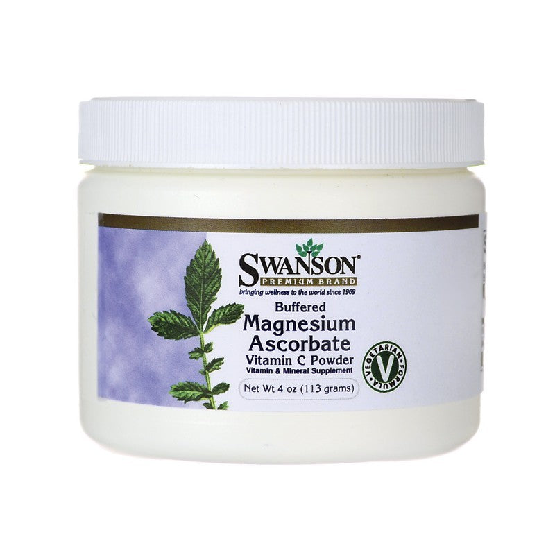 Swanson Buffered Magnesium Ascorbate 113 g 4 oz