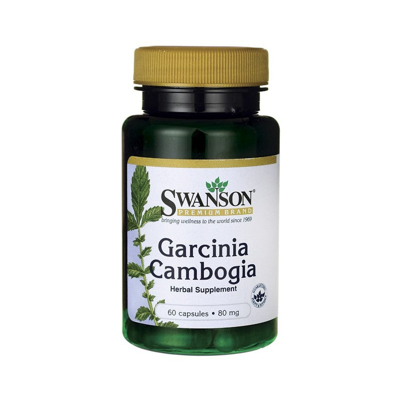 Swanson Garcinia Cambogia 5:1 Ext 80Mg 60 Capsules