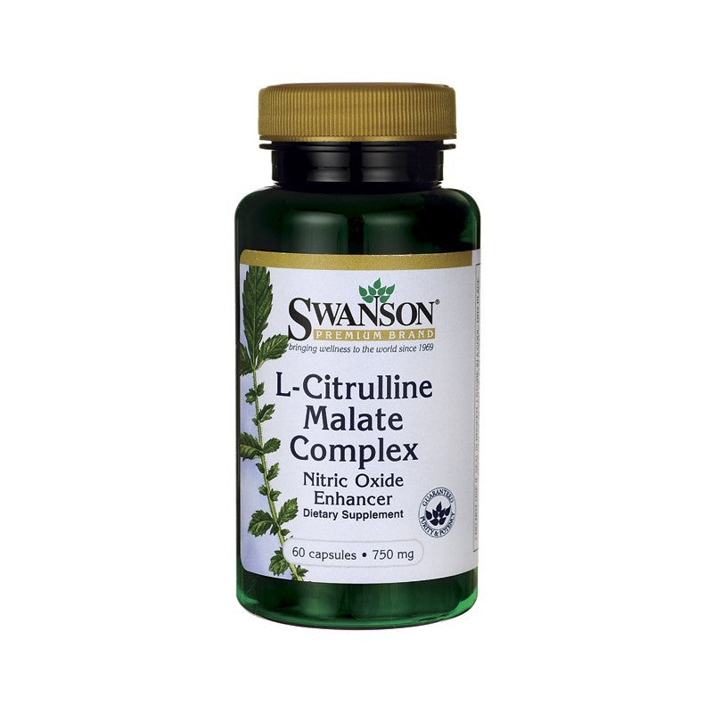 Swanson Premium L-Citrulline Malate Complex 750mg 60C