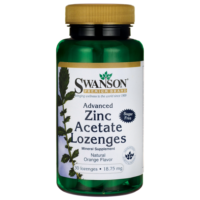 Advanced Zinc Acetate Lozenges