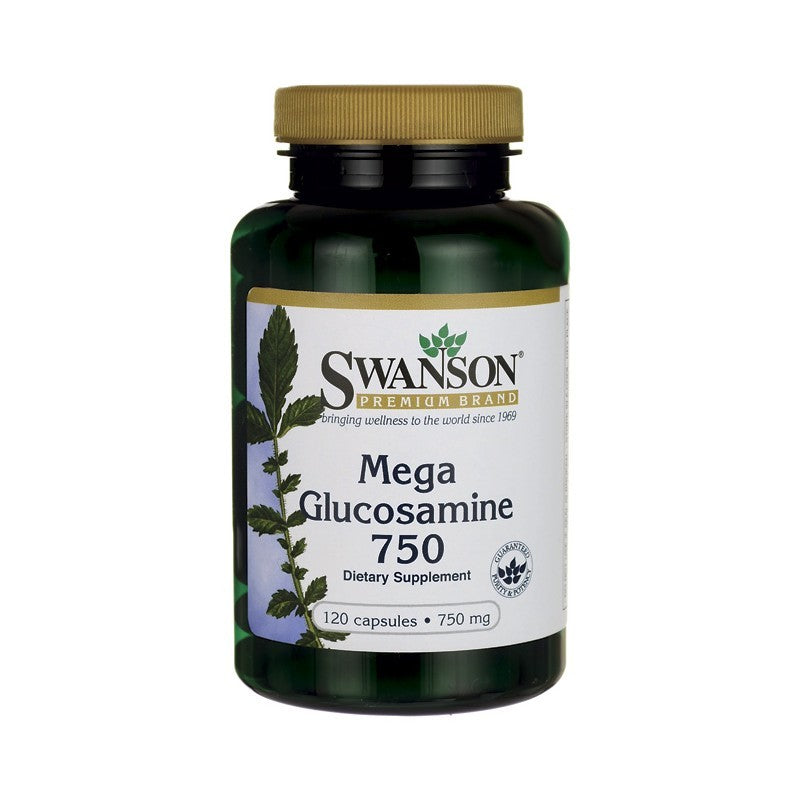 Swanson Mega Glucosamine 750 Mg 120 Capsules