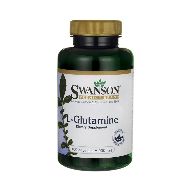 Swanson Premium L-Glutamine 500mg 100 Cap