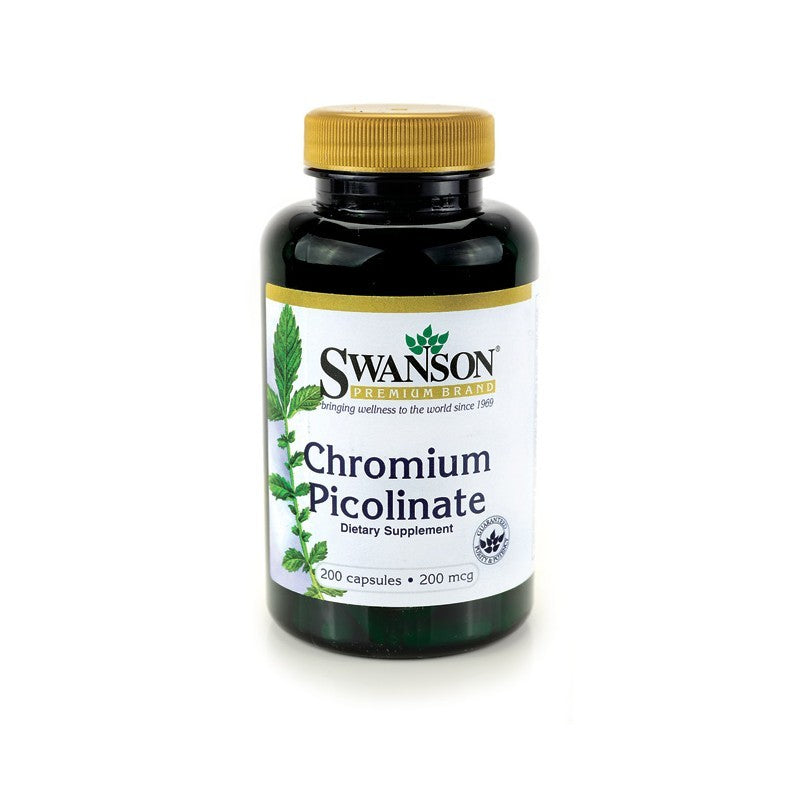 Swanson Chromium Picolinate 200 Mcg 200 Capsules