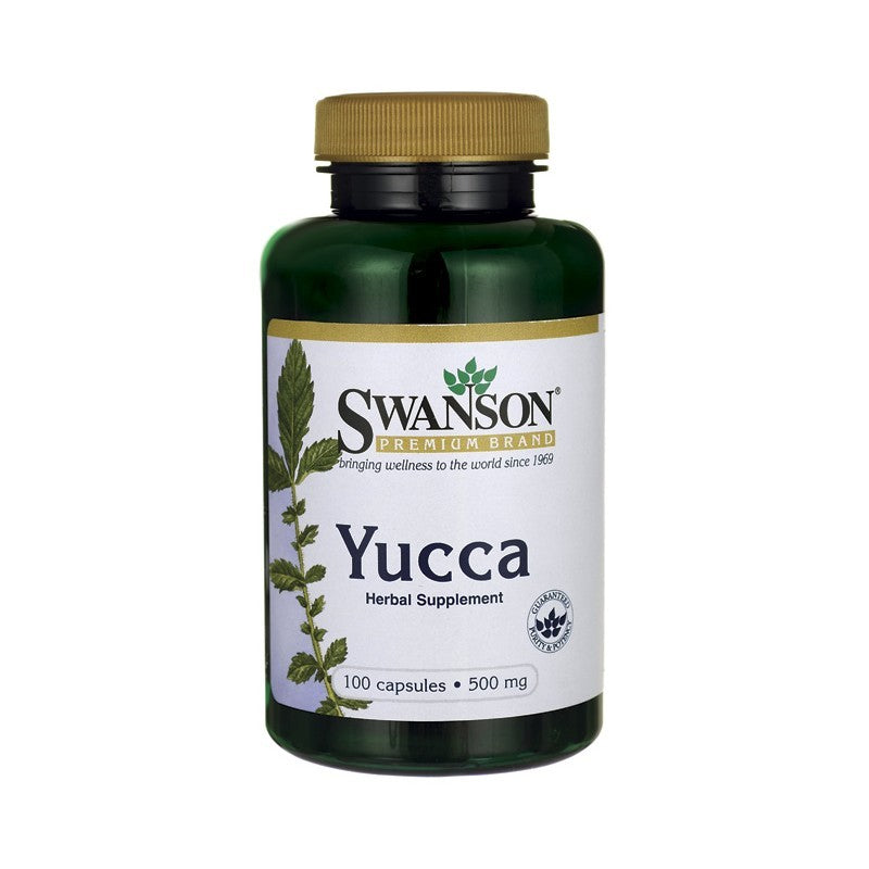 Swanson Yucca 500Mg 100 Capsules
