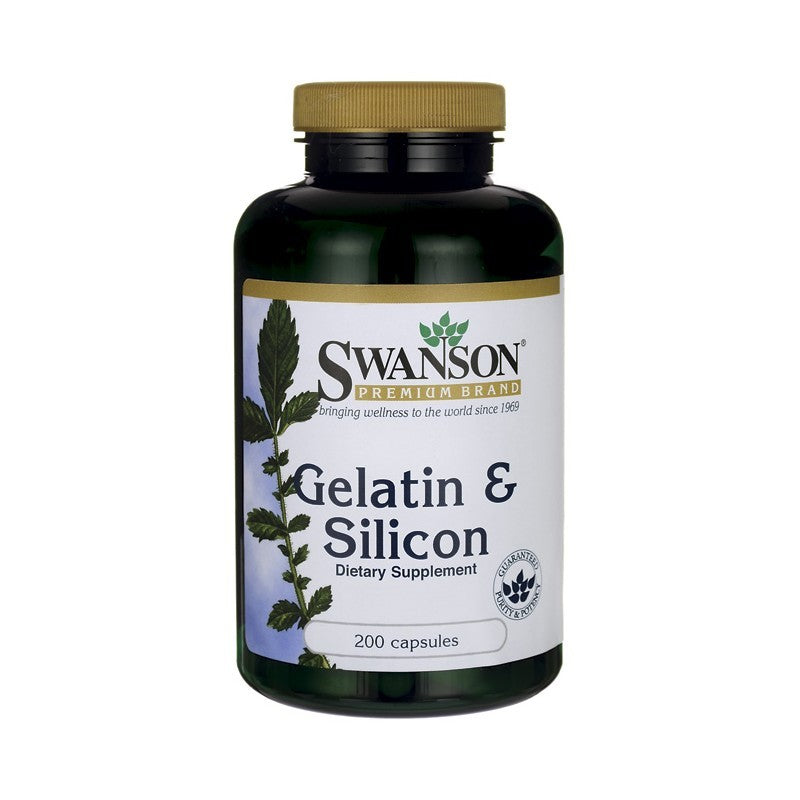 Swanson Premium Gelatin & Silicon Combo 200 Capsules