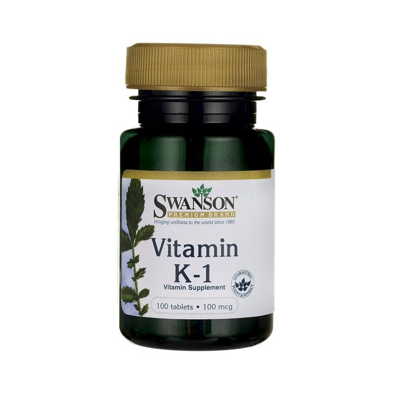 Swanson Premium Vitamin K-1 100mcg 100 Tablets
