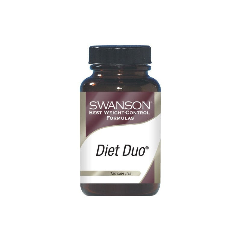 Swanson Best Weight-Control Formulas Diet Duo with White Kidney Bean 120 Capsules