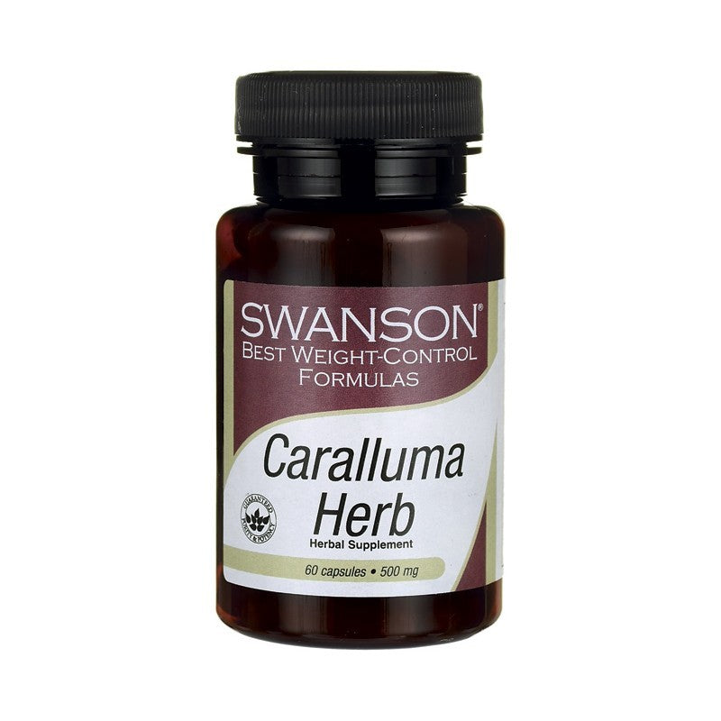 Swanson Best Weight-Control Formulas Caralluma Herb 500mg 60 Capsules