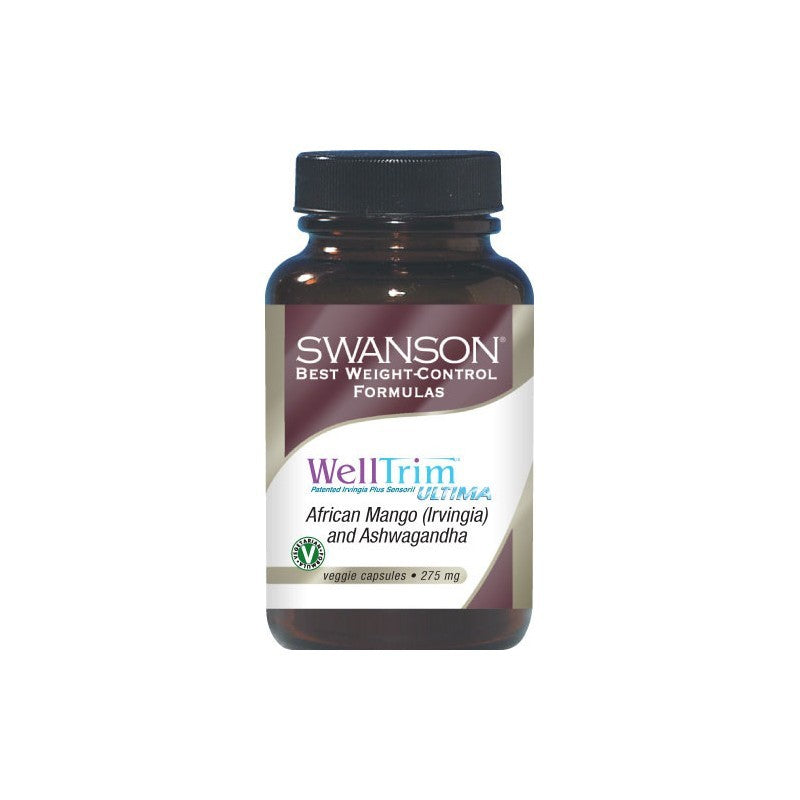 Swanson Welltrim iG Ultima African Mango IGOB131 & Ashwagandha 275mg 60 Caps