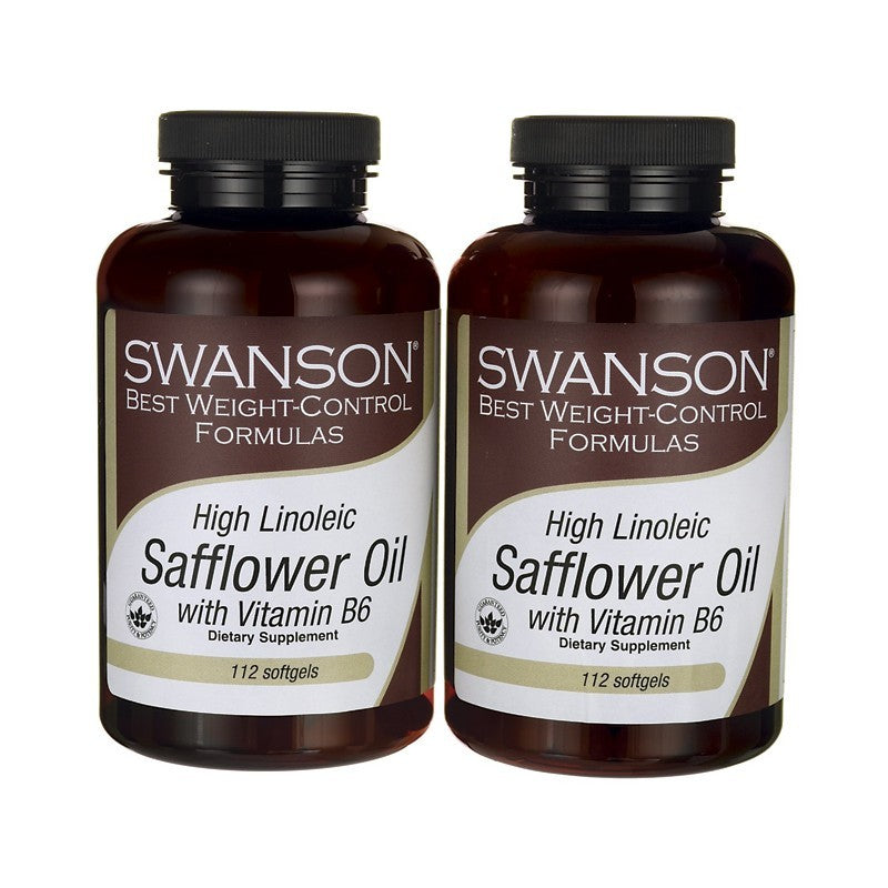 Swanson Best Weight-Control Formulas High Linoleic Safflower Oil With Vitamin b6 224 Softgels