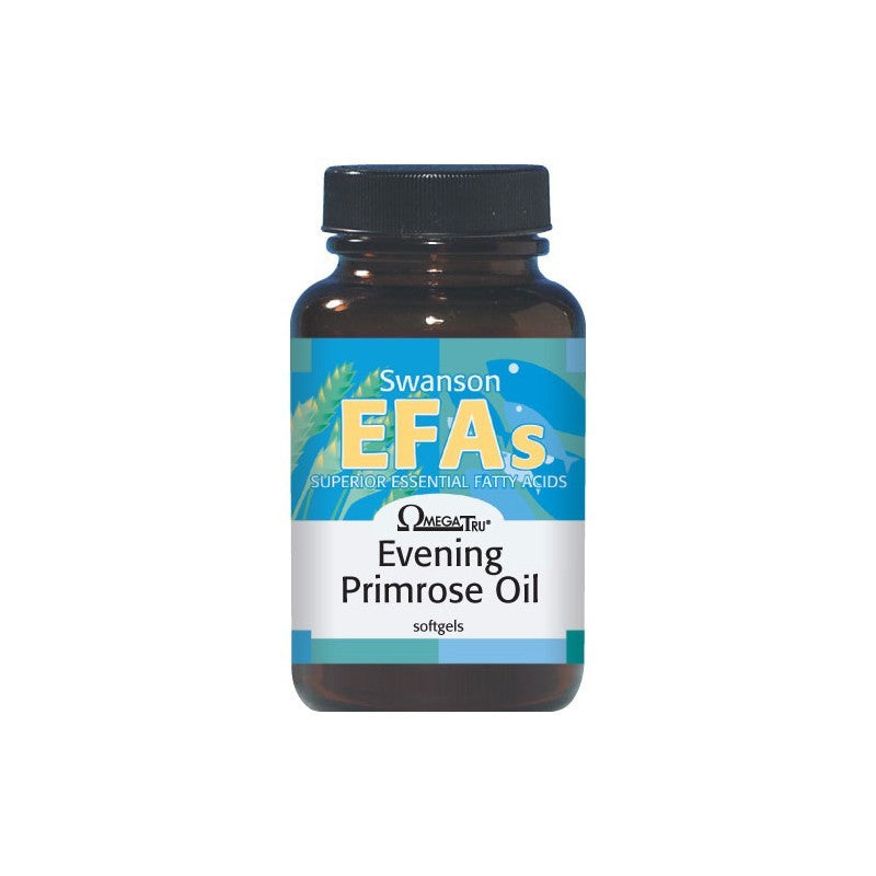 Swanson EFAs Evening Primrose Oil (OmegaTru) 500mg 100 Softgels