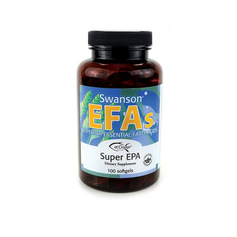 Swanson EFAs Super EPA Fish Oil 100 Softgels