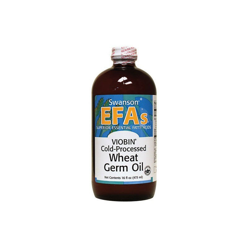 Swanson EFAs VIOBIN Cold Processed Wheat Germ Oil 474ml