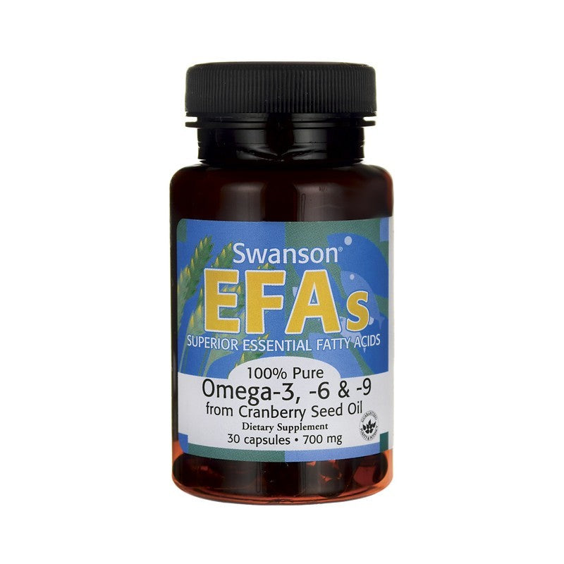 Swanson EFAs 100% Pure Omega-3-6 & -9 700mg 30 caps