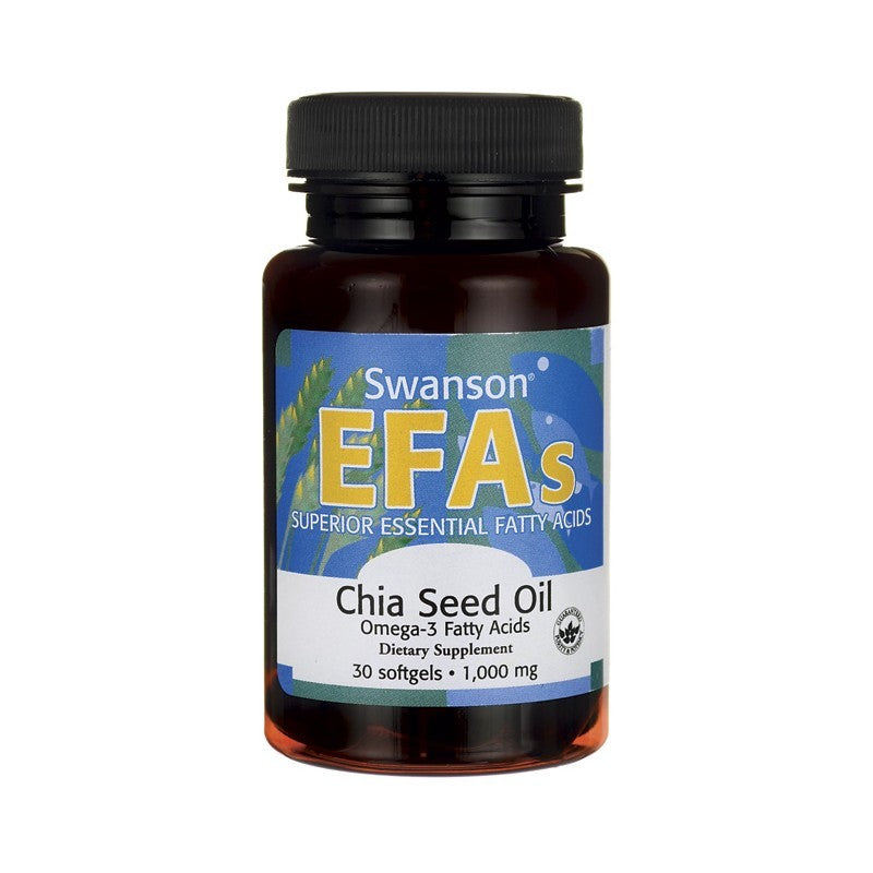 Swanson EFAs Chia Seed Oil 30 Softgels
