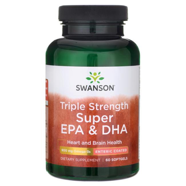 Swanson EFAs Triple Strength Super EPA & DHA - Enteric Coated