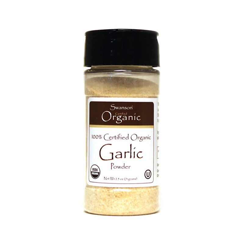 Swanson Organics 100% Certified Organic Garlic Powder 71gm 2.5 oz