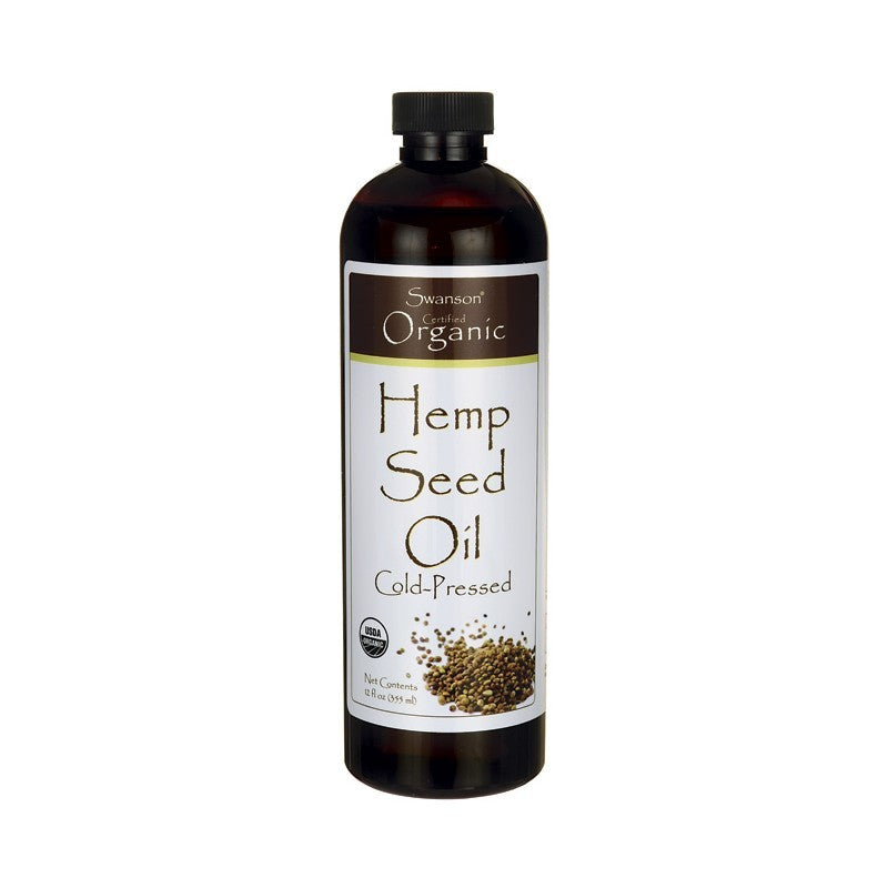 Swanson Organics Hemp Seed Oil 355ml