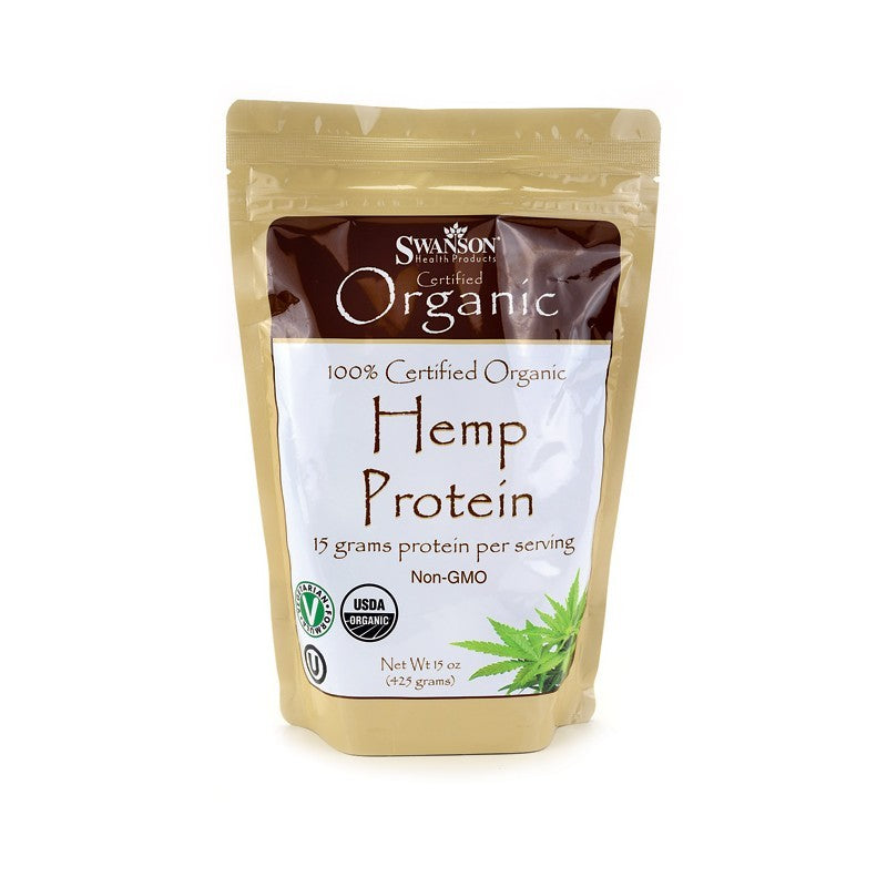 Swanson Certified Organic Hemp Protein 425gm