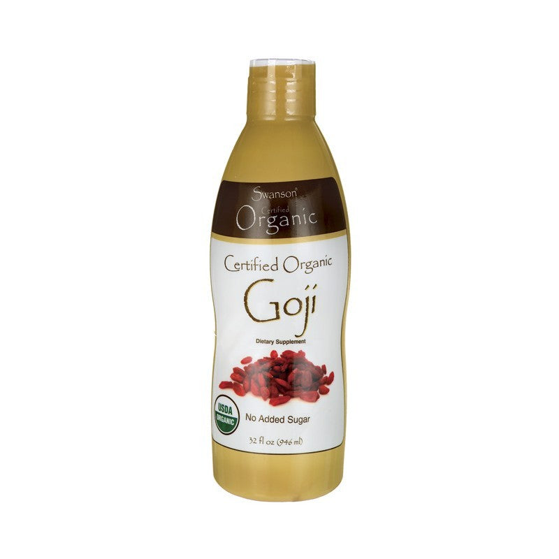 Swanson Organic Certified Organic Goji  946 ml  32 fl oz
