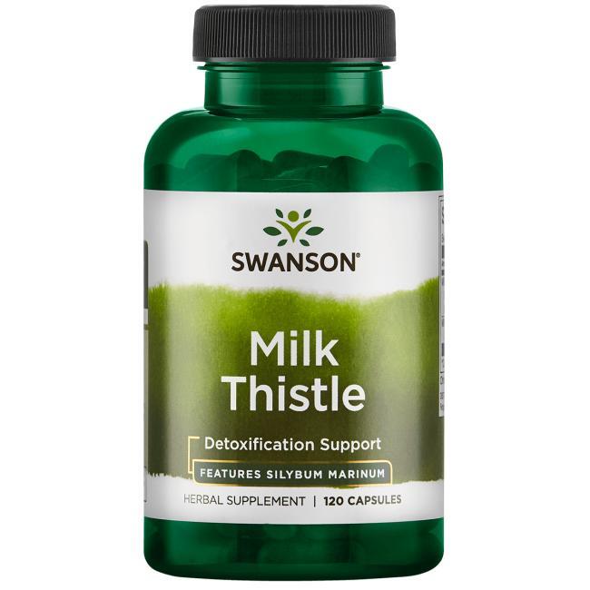 Sw Sup Herb Milk Thistle Std 120 Caps Features 80% Silymarin