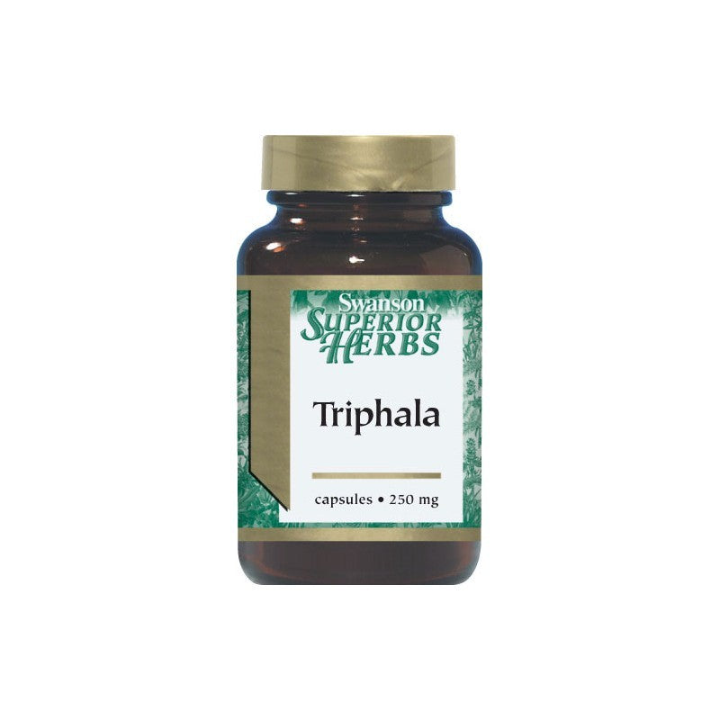Swanson Superior Herbs Triphala Standardised 250mg 120 Capsules